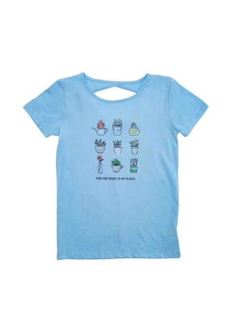 Polera Niña Celeste Pillin-0