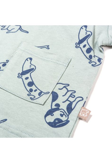 Polera Manga Larga Bebé Niño Verde Pillin-2