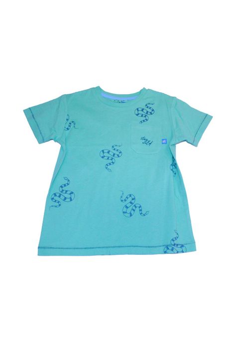 Polera Niño Verde Pillin-0