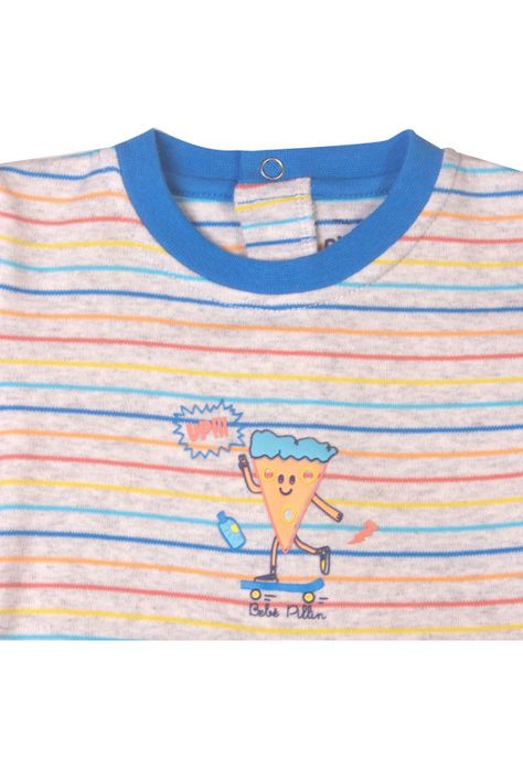 Osito Recién Nacido Niño Gris claro Pillin (PVW210MLG)-2