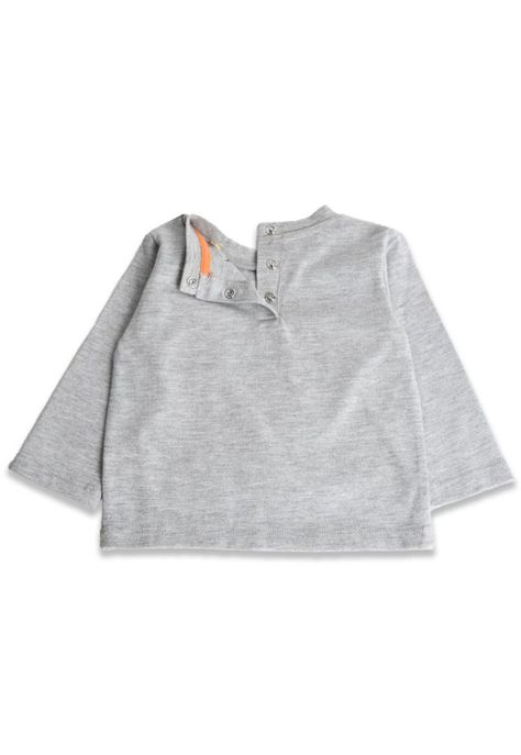 Polera Bebé Niño Gris claro Pillin-2