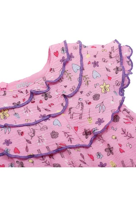 Vestido Bebé Niña Rosado Pillin-2
