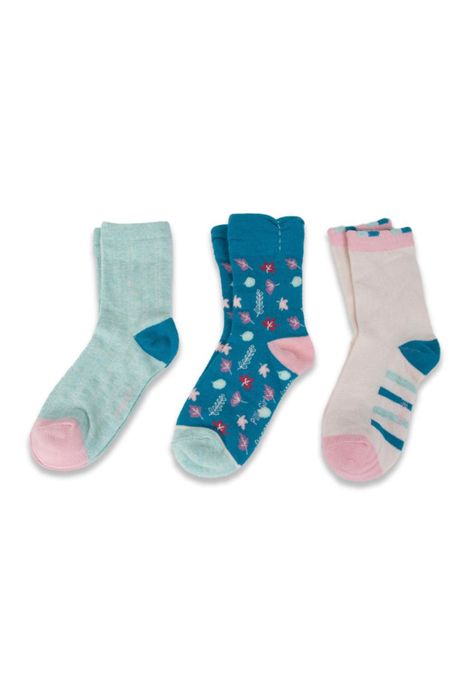 Pack 3 Pzas Calcetines Bebé Multicolor Pillin-0