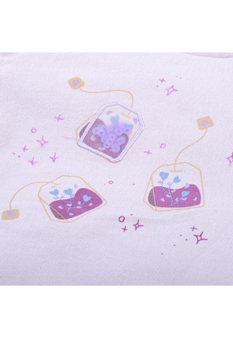 Polera Manga Larga Bebé Niña Lila Pillin-2