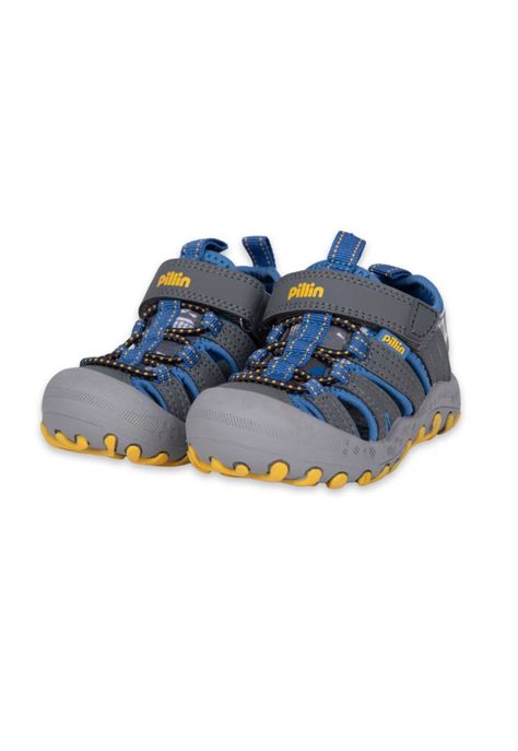 Sandalias Outdoor Bebe Niño Gris Pillin-0
