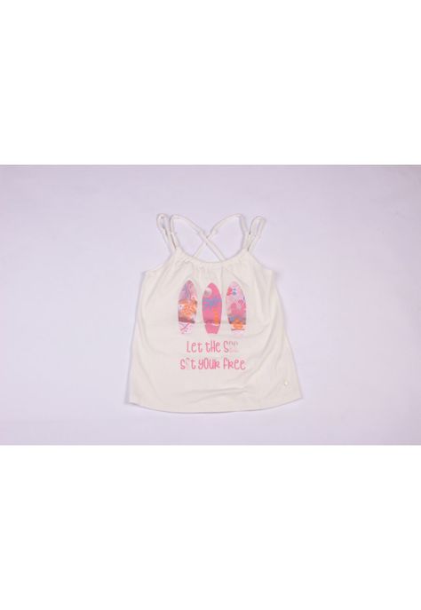 Polera Niña Blanco Pillin-0