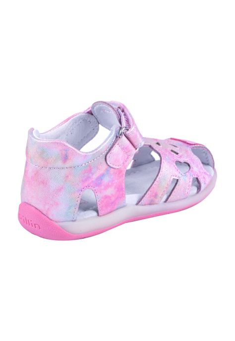Sandalias Bebe Niña Fucsia Pillin-3