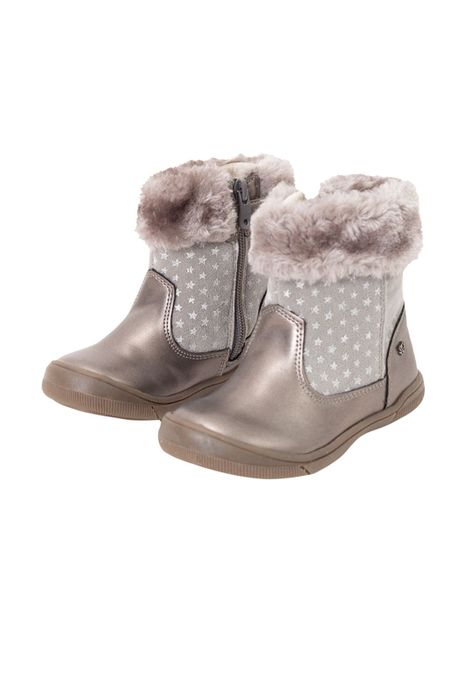 Bota Bebé Niña Gris Pillin-0