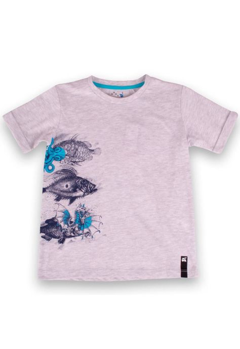 Polera Niño Gris claro Pillin-0