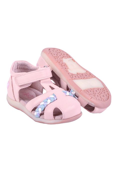 Sandalias Bebe Niña Rosado Pillin-2
