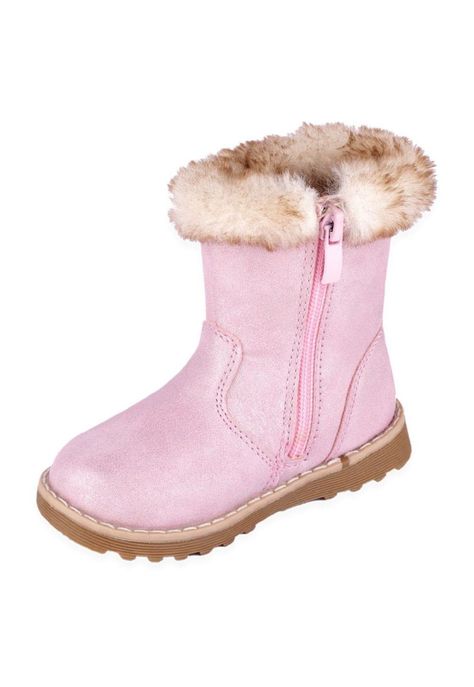 Bota Bebé Niña Rosado Pillin-0