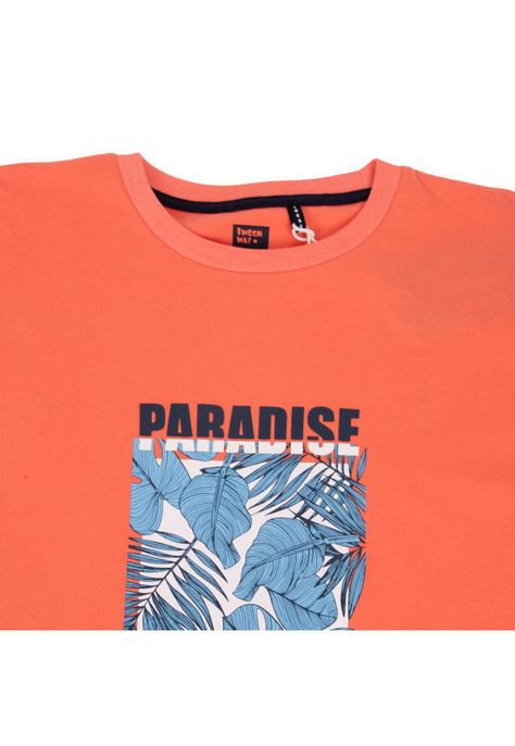 Polera Niño Naranja Pillin (TVA604-24NAR)-1