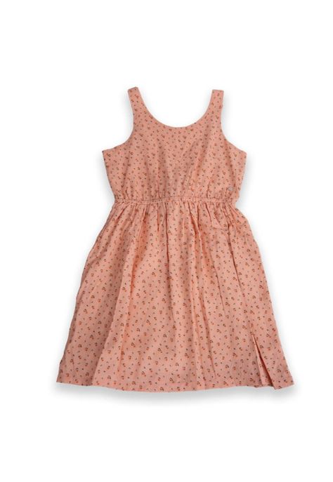 Vestido Niña Naranja Pillin-0