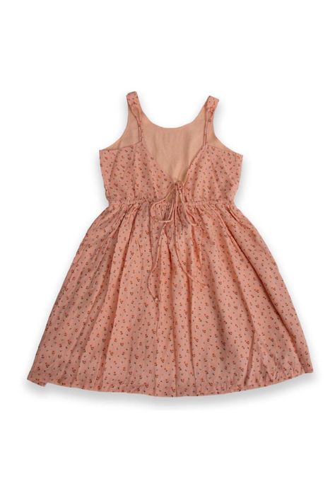 Vestido Niña Naranja Pillin-2