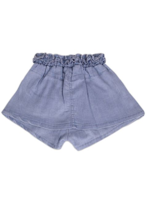 Short Bebe Niña Celeste Pillin-3