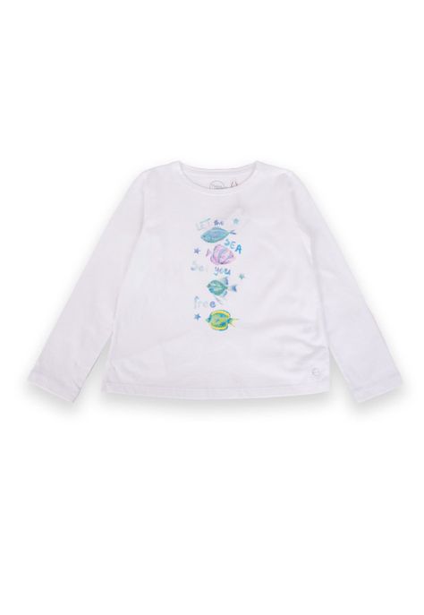 Polera Niña Blanco Pillin-1