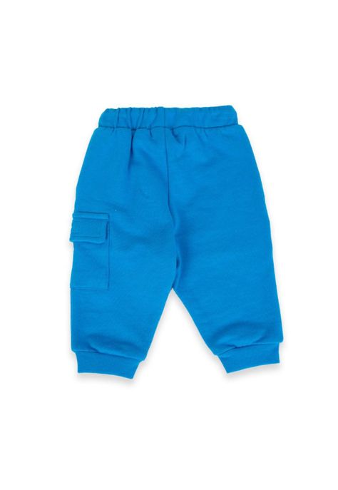Pantalón Buzo Bebé Niño Azul eléctrico Pillin-2