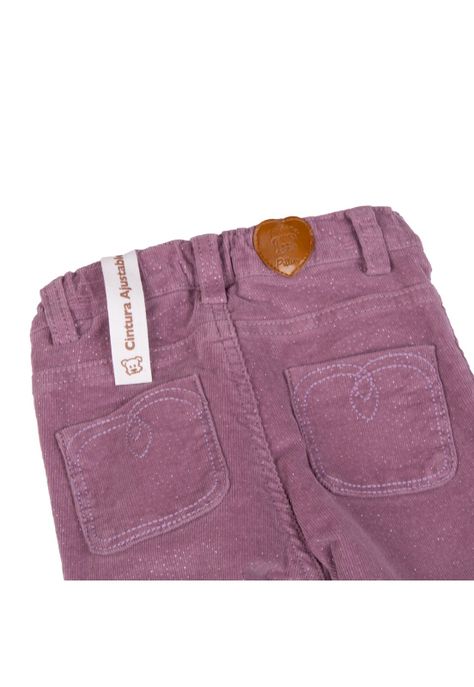 Pantalón Bebe  Morado Pillin ( PVB838-25MOR )-3