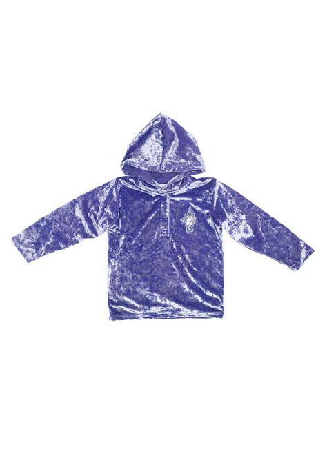 Poleron Bebe Algodón Invierno Niña Morado-0