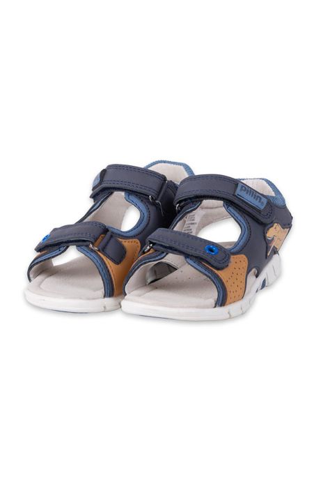 Sandalias Bebe Niño Azul Pillin (PZA404-24AZU)-0