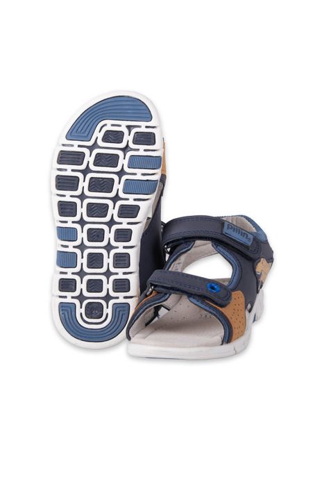 Sandalias Bebe Niño Azul Pillin (PZA404-24AZU)-1
