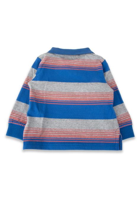 Polera Bebé Niño Azul eléctrico Pillin-2