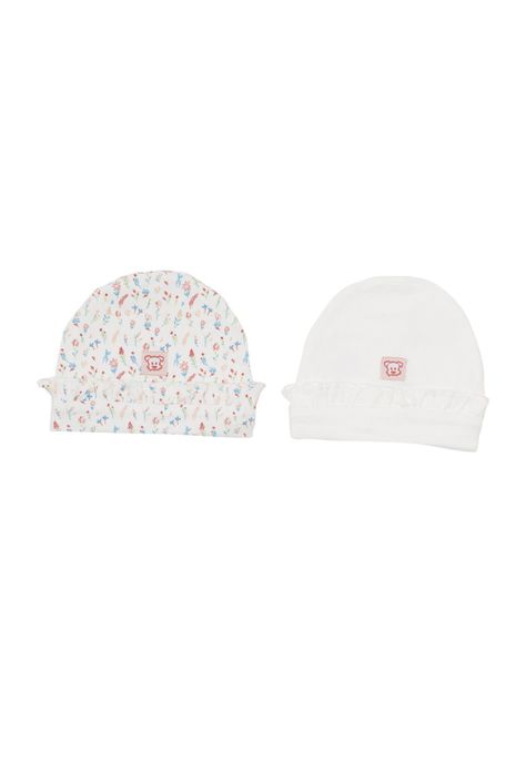 Pack Gorro 2 Pcs Bebé Niña Multicolor Pillín-3