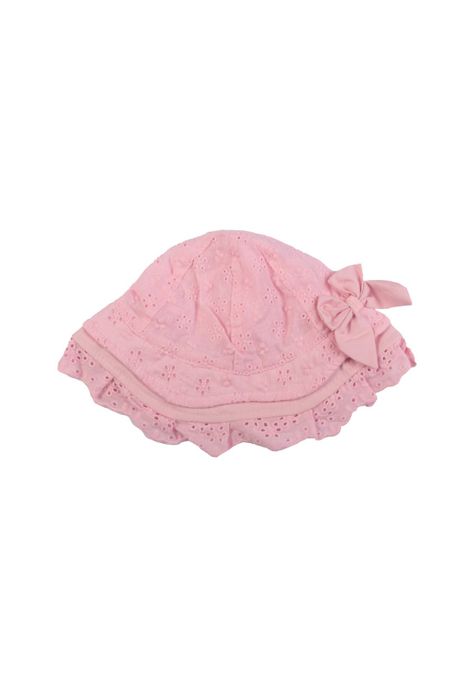 Gorro Bebe Niña Rosado Pillín-0