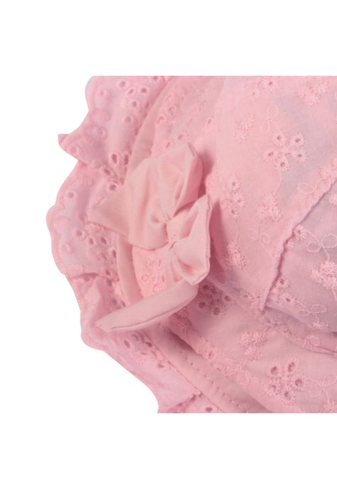 Gorro Bebe Niña Rosado Pillín-2