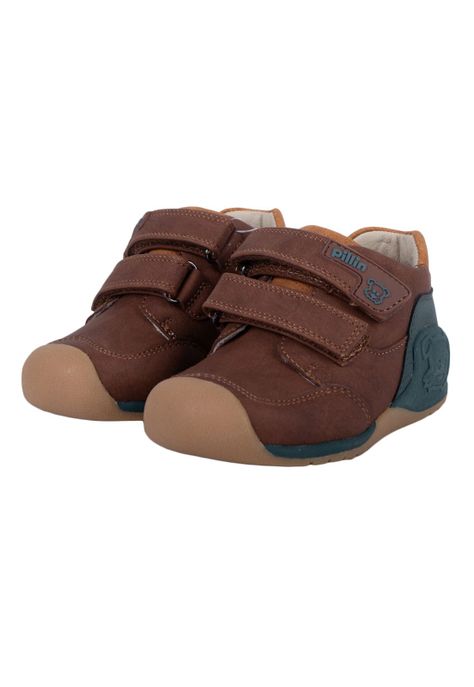 Zapato Clasico Bebe Niño Café Pillin-0