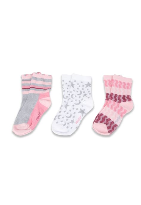 Pack 3 Pzas Calcetines Bebé Multicolor Pillin-0