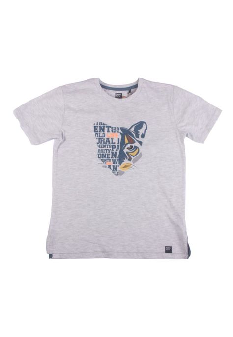 Polera Niño Gris claro Pillin-0