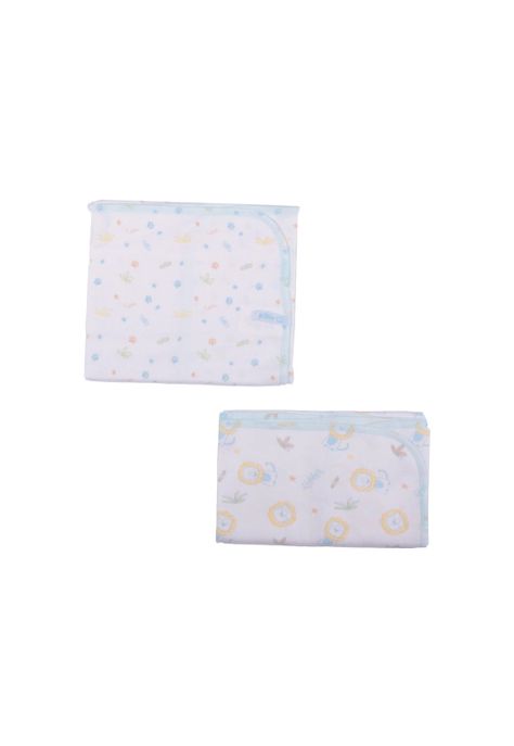 Set 2 Pzas Manta Bebe Niño Multicolor Pillin-0