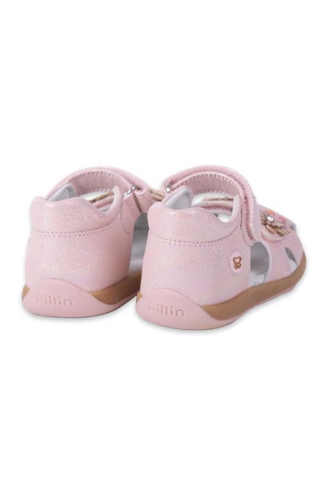 Sandalias Clasico Bebe Niña Palo rosa Pillin (PZA419-24PRO)-3