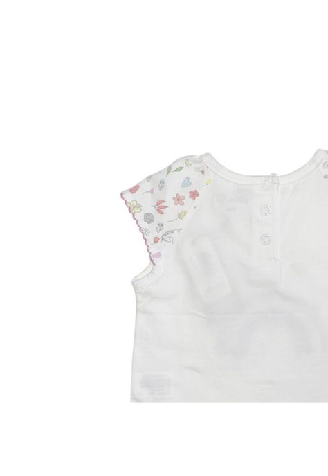 Polera Bebe Niña Blanco Pillin-2
