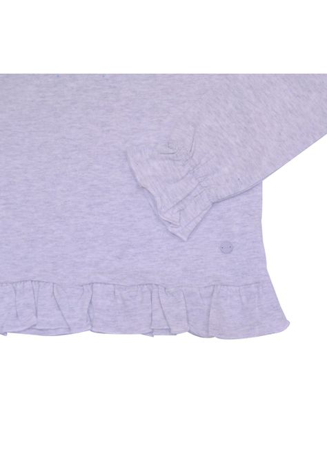 Polera Niña Gris claro Pillin-1