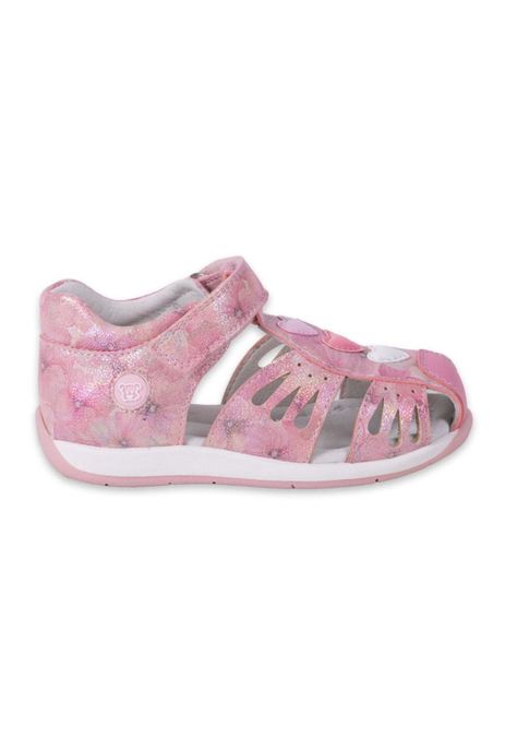 Sandalias Clasico Bebe Niña Rosado Pillin-2