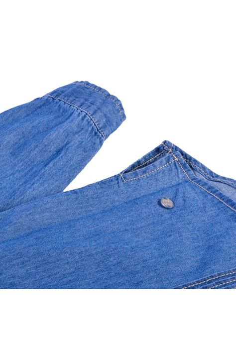 Blusa Mezclilla Manga Larga Niña Denim Pillin-2