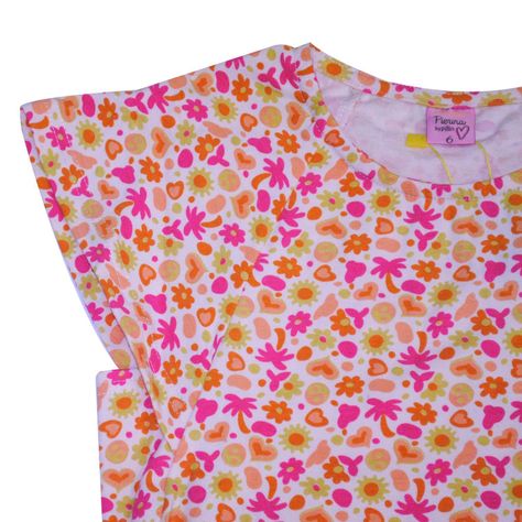 Vestido Niña Naranja Pillin-2
