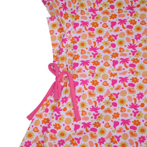 Vestido Niña Naranja Pillin-3