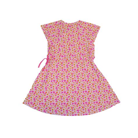 Vestido Niña Naranja Pillin-1