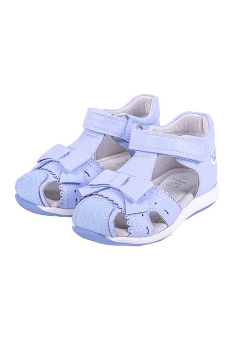 Sandalias Bebe Niña Celeste Pillin-0