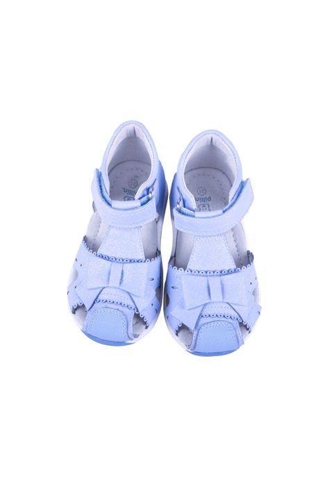 Sandalias Bebe Niña Celeste Pillin-1