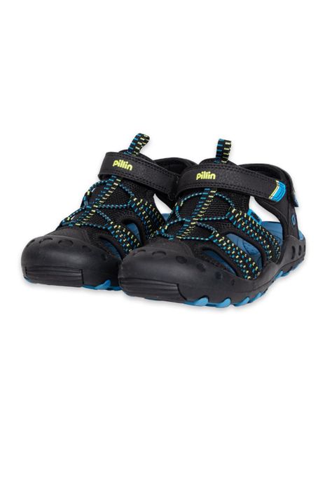 Sandalias Outdoor Niño Negro Pillin-0