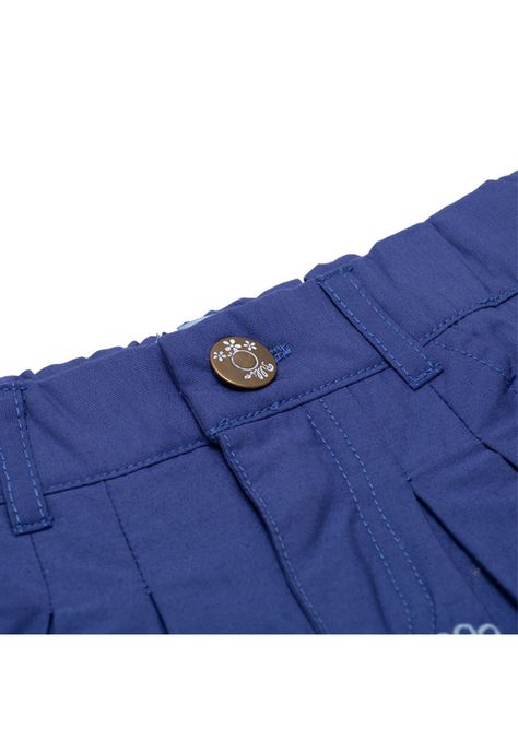 Short Bebe Niña Azul Pillin-1