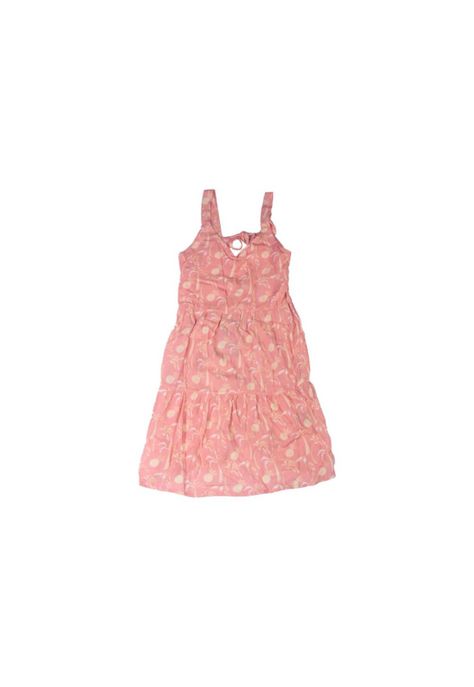 Vestido Niña Naranja Pillin-0