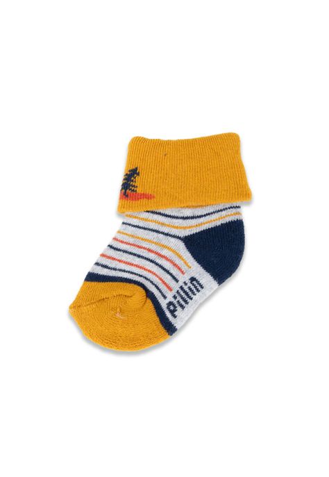 Pack 2 Pzas Calcetines Bebé Niño Multicolor Pillin (PAZ104-24SUR)-1