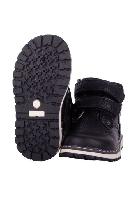 Botín Bebe Niño Negro Pillin-2