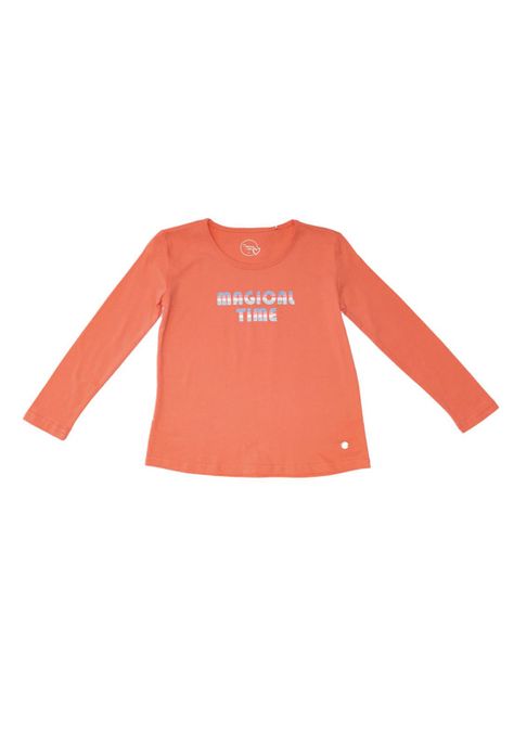 Polera Manga Larga Niña Sandía Pillin-0