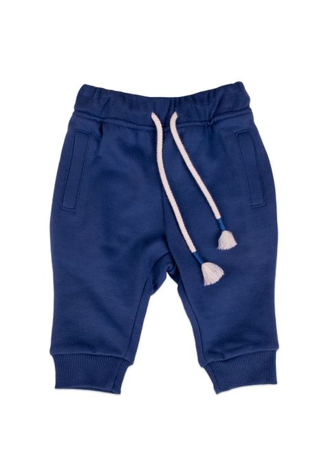 Pantalón Buzo Bebe Niño Azul Pillin-0